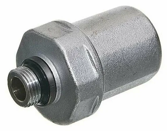 Компенсатор гаситель гидроудара никелированный 50 бар 1/2" НР TIM  WHS1002