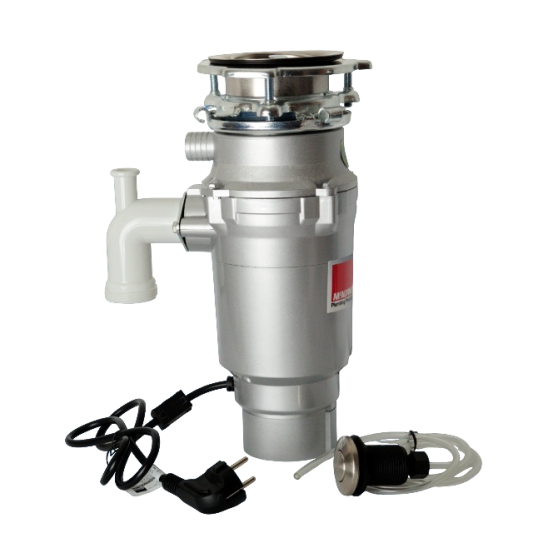 Измельчитель пищевых отходов McALPINE 375 Вт (1/2 л.с.), 2500 об/мин.  WDU-1ASEU