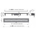 Душевой лоток Alcaplast Simple APZ9-550мм APZ9-550M