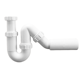 Сифон P/S-образный (1 1/2"х40/50мм) без выпуска McAlpine MRSK12-50