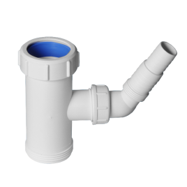 Муфта компрессионная 1/2"х40мм с отводом для быт.техник McAlpine 40EWM