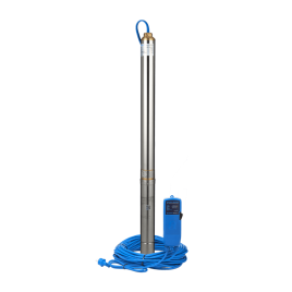 Насос скважинный с плавным пуском Aquario ASP1.5C-85-75(Р) (каб. 60м)