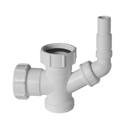Тройник компрессионный 1 1/2" х 1 1/2" х 40 мм с носиком McAlpine  40EBWM