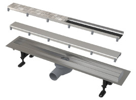 Душевой лоток Alcaplast APZ13-DOUBLE9-650 с решеткой