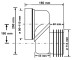 Эксцентрик фановый смещением 180мм McAlpine  MRWCLO-18