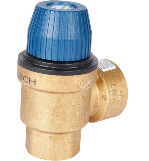 STOUT Предохранительный клапан для систем водоснабжения 10 бар, 1/2"-3/4" (477.199)  SVS-0030-010015