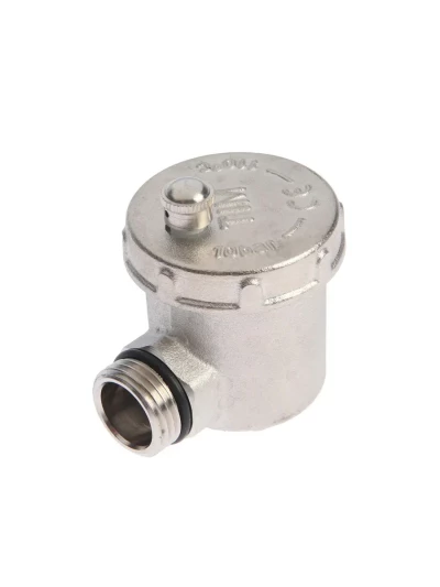 Воздухоотводчик боковой 1/2", никелированный, TIM  BL5815