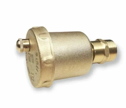 Воздухоотводчик с запорным клапаном 1/2" "TIM" BL5814
