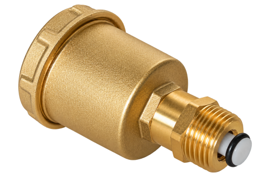 Воздухоотводчик с запорным клапаном 1/2" "TIM" BL5814